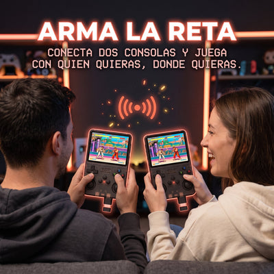 PixelRetro Pro™ – Consola Retro Portátil con hasta 20.000 Juegos
