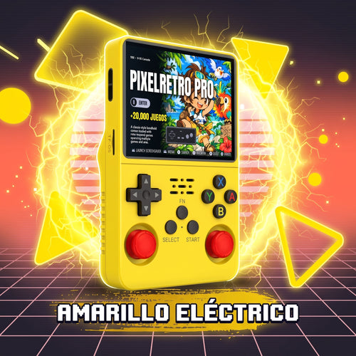 PixelRetro Pro™ – Consola Retro Portátil con hasta 20.000 Juegos