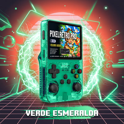 PixelRetro Pro™ – Consola Retro Portátil con hasta 20.000 Juegos