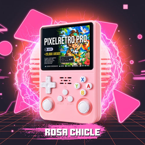 PixelRetro Pro™ – Consola Retro Portátil con hasta 20.000 Juegos