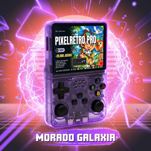 PixelRetro Pro™ – Consola Retro Portátil con hasta 20.000 Juegos