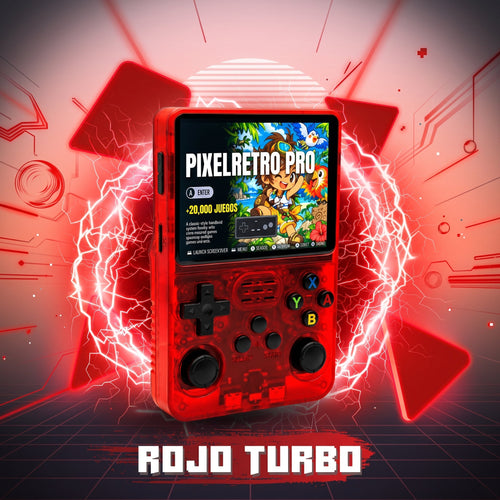 PixelRetro Pro™ – Consola Retro Portátil con hasta 20.000 Juegos
