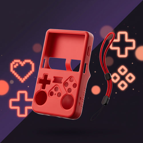 Funda de silicona + correa PixelRetro Pro™
