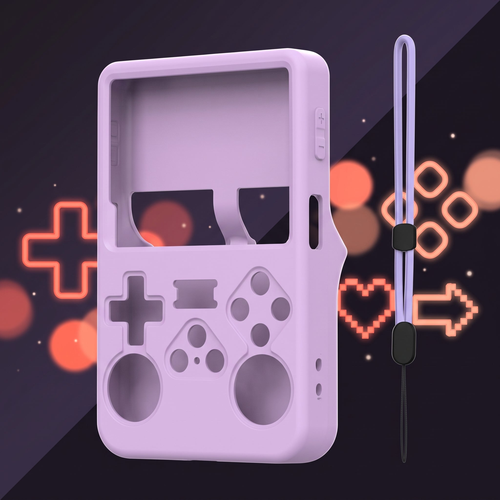 Funda de silicona + correa PixelRetro Pro™