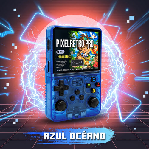 PixelRetro Pro™ – Consola Retro Portátil con hasta 20.000 Juegos